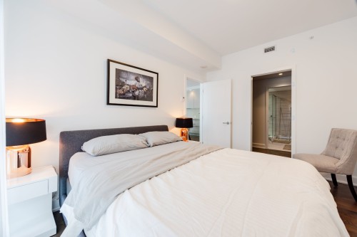 Chambre à coucher principale - 604-1310 Boul. René-Lévesque O., Montréal (Ville-Marie), QC - Indoor Photo Showing Bedroom