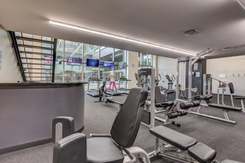 Salle d'exercice - 604-1310 Boul. René-Lévesque O., Montréal (Ville-Marie), QC - Indoor Photo Showing Gym Room