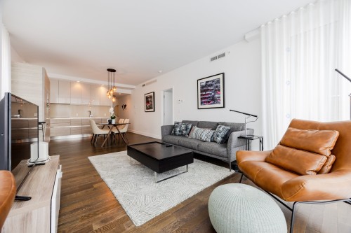 Salon - 604-1310 Boul. René-Lévesque O., Montréal (Ville-Marie), QC - Indoor Photo Showing Living Room