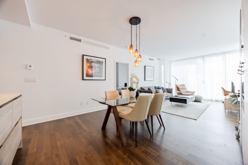 Salle à manger - 604-1310 Boul. René-Lévesque O., Montréal (Ville-Marie), QC - Indoor Photo Showing Dining Room