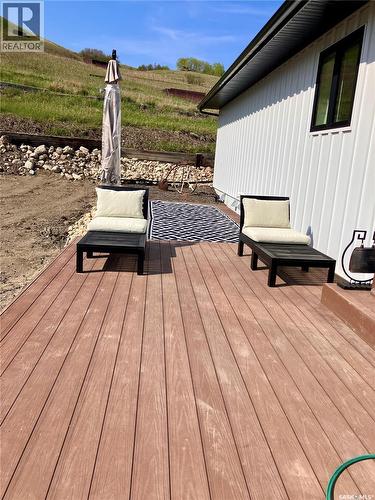 9 70 8Th Avenue, Lumsden, SK - Outdoor With Deck Patio Veranda With Exterior