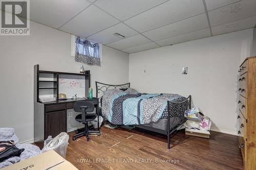 BASEMENT BED- 378 HIGHVIEW DRIVE - ST. THOMAS - 378 Highview Drive, St. Thomas, ON - Indoor Photo Showing Bedroom