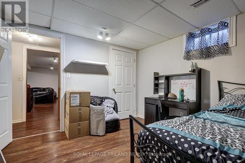BASEMENT BED- 378 HIGHVIEW DRIVE - ST. THOMAS - 378 Highview Drive, St. Thomas, ON - Indoor Photo Showing Bedroom