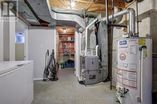 UTILITY - 378 HIGHVIEW DRIVE - ST. THOMAS - 378 Highview Drive, St. Thomas, ON - Indoor Photo Showing Basement