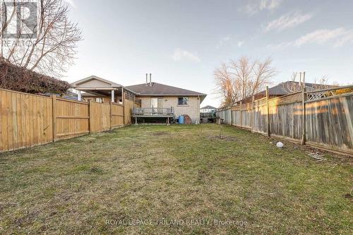 REAR - 378 HIGHVIEW DRIVE - ST. THOMAS - 378 Highview Drive, St. Thomas, ON - Outdoor