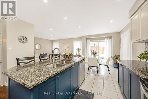 241 Pineglen Crescent, Kitchener, ON - Indoor Photo Showing Kitchen With Double Sink With Upgraded Kitchen