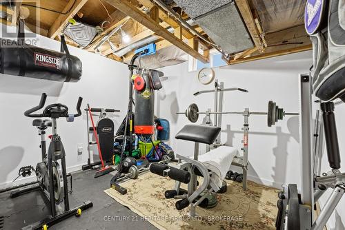 205 Keewatin Street, Oshawa (Donevan), ON - Indoor Photo Showing Gym Room