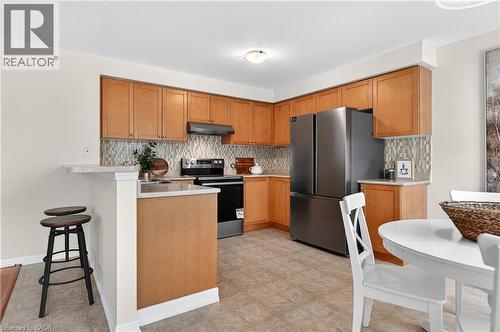 20 Longspur Way, Cambridge, ON - Indoor Photo Showing Kitchen With Stainless Steel Kitchen