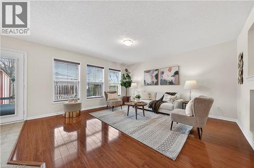 20 Longspur Way, Cambridge, ON - Indoor Photo Showing Living Room With Fireplace