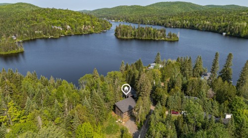 Overall view - 3905  - 3909 Ch. Paiement, Sainte-Agathe-Des-Monts, QC - Outdoor With Body Of Water With View