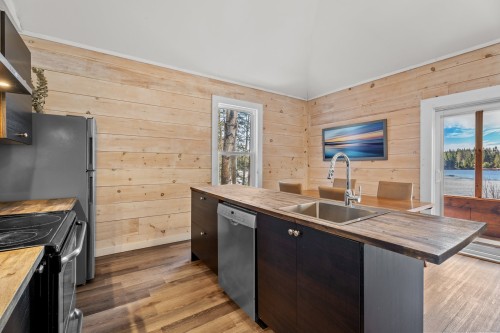 Kitchen - 3905  - 3909 Ch. Paiement, Sainte-Agathe-Des-Monts, QC - Indoor Photo Showing Kitchen