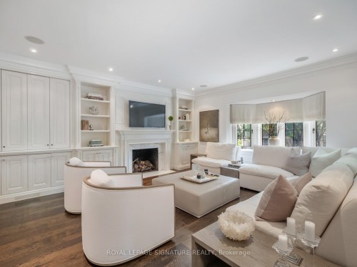 64 Old Forest Hill Road, Toronto, ON - Indoor Photo Showing Living Room With Fireplace