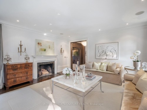 64 Old Forest Hill Road, Toronto, ON - Indoor Photo Showing Living Room With Fireplace