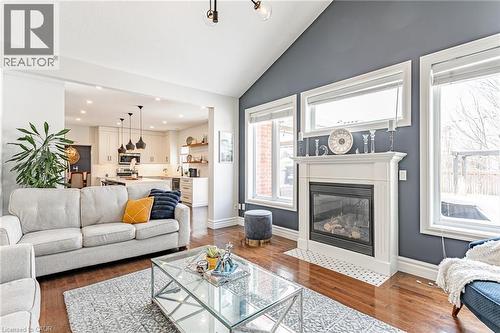 1989 Quarrier Road, London, ON - Indoor Photo Showing Living Room With Fireplace