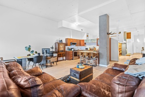 Living Room - 506-125 Rue Chabanel O., Montréal (Ahuntsic-Cartierville), QC - Indoor Photo Showing Living Room