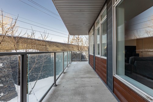 Balcony - 210-100 Rue Cartier, Saint-Lambert, QC - Outdoor With Balcony With Exterior