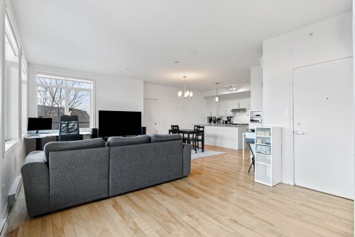 Living Room - 210-100 Rue Cartier, Saint-Lambert, QC - Indoor Photo Showing Living Room