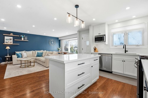 48 Champlain Avenue, Hamilton, ON - Indoor Photo Showing Kitchen With Upgraded Kitchen