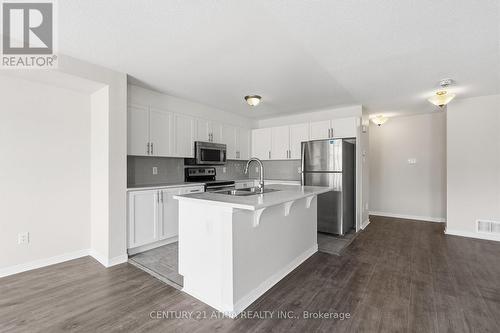 502 Radiant Private, Ottawa, ON - Indoor Photo Showing Kitchen With Stainless Steel Kitchen With Double Sink