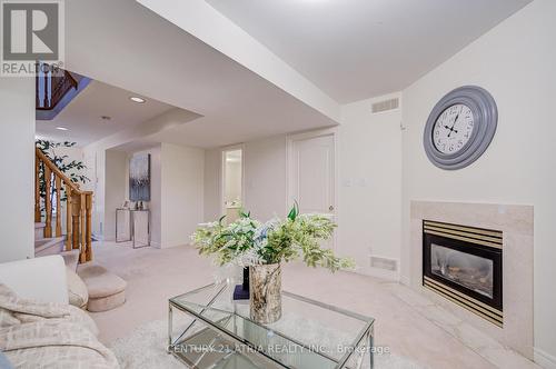 108 - 190 Harding Boulevard W, Richmond Hill, ON - Indoor Photo Showing Living Room With Fireplace