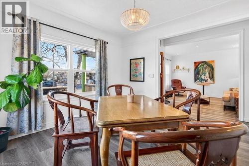 710 Rennie Street, Hamilton, ON - Indoor Photo Showing Dining Room