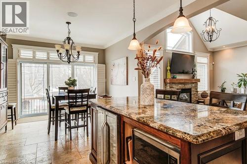 Dinette can be formal or casual - 124 Allen Street E, Waterloo, ON - Indoor Photo Showing Dining Room
