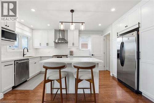 48 Champlain Avenue, Hamilton, ON - Indoor Photo Showing Kitchen With Upgraded Kitchen