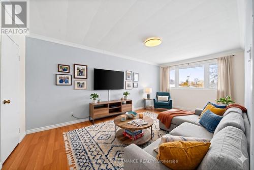 Digitally staged family room (can be a bedroom) - 1430 Edgecliffe Avenue, Ottawa, ON - Indoor Photo Showing Living Room
