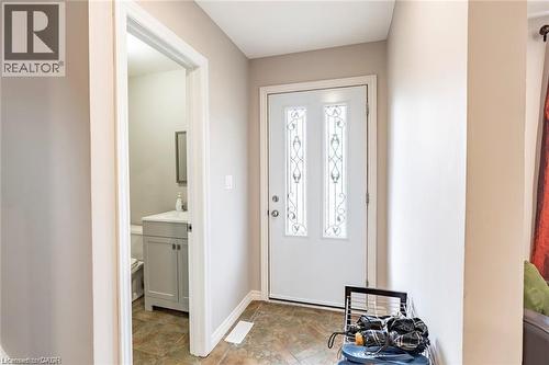 Entryway with stone finish flooring and baseboards - 72 Ingleside Drive Unit# Upper, Kitchener, ON - Indoor Photo Showing Other Room