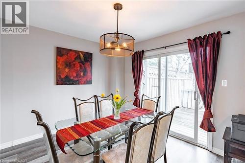 72 Ingleside Drive Unit# Upper, Kitchener, ON - Indoor Photo Showing Dining Room