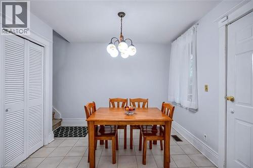 30 Webber Avenue, Hamilton, ON - Indoor Photo Showing Dining Room