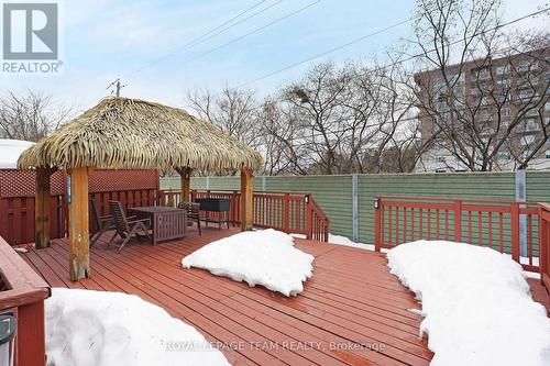 114 Bartlett Private, Ottawa, ON - Outdoor With Deck Patio Veranda With Exterior