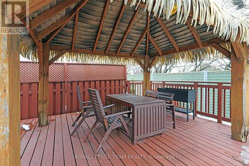 114 Bartlett Private, Ottawa, ON - Outdoor With Deck Patio Veranda With Exterior