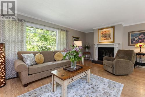 43 Maple St, Seguin, ON - Indoor Photo Showing Living Room With Fireplace