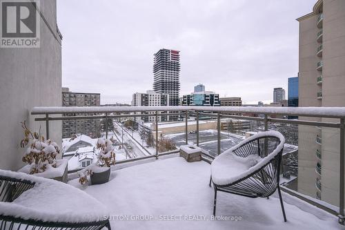 903 - 544 Talbot Street, London East (East E), ON - Outdoor With Balcony