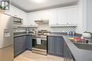 903 - 544 Talbot Street, London East (East E), ON  - Indoor Photo Showing Kitchen With Stainless Steel Kitchen With Double Sink 