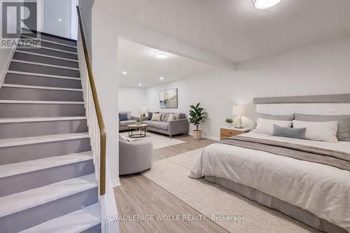 Virtually Staged - 184 Westcourt Place, Waterloo, ON - Indoor Photo Showing Bedroom