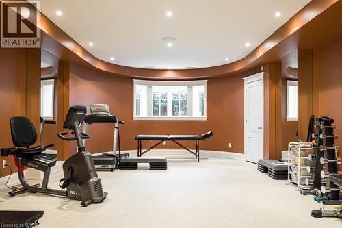 6 Ennisclare Drive, Oakville, ON - Indoor Photo Showing Gym Room