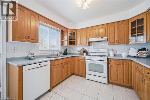 6 Keller Crescent, Kitchener, ON - Indoor Photo Showing Kitchen With Double Sink