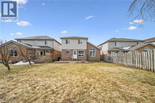 6 Keller Crescent, Kitchener, ON - Outdoor With Deck Patio Veranda