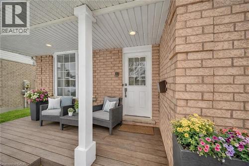 114 Glencliffe Court, Kitchener, ON - Outdoor With Deck Patio Veranda With Exterior