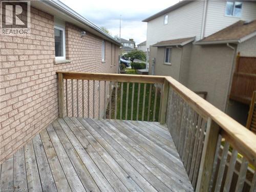 114 Glencliffe Court, Kitchener, ON - Outdoor With Deck Patio Veranda With Exterior