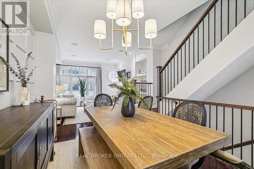 25 Ruby Lang Lane, Toronto, ON - Indoor Photo Showing Dining Room