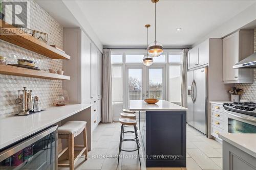 25 Ruby Lang Lane, Toronto, ON - Indoor Photo Showing Kitchen With Stainless Steel Kitchen With Upgraded Kitchen
