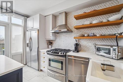 25 Ruby Lang Lane, Toronto, ON - Indoor Photo Showing Kitchen With Stainless Steel Kitchen With Upgraded Kitchen