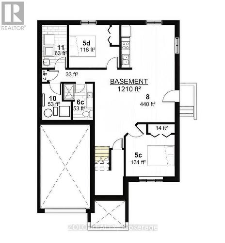 Separate Side Entrance to Basement - 216 Ruby Drive, Cornwall, ON - Other