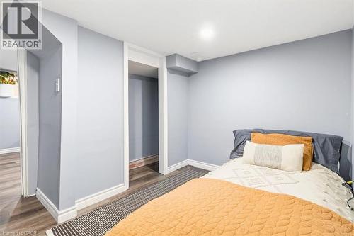 Basement bedroom - 29 Wexford Avenue N, Hamilton, ON - Indoor Photo Showing Bedroom