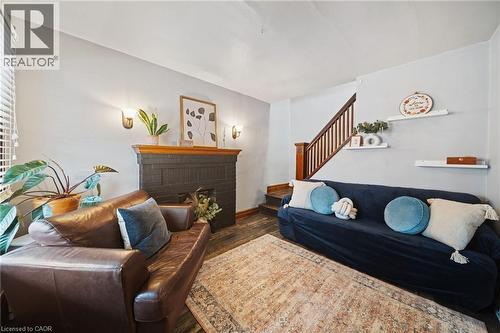 22 Cope Street, Hamilton, ON - Indoor With Fireplace