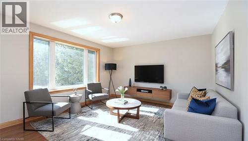 142 Delmar Drive, Hamilton, ON - Indoor Photo Showing Living Room