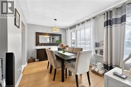 624 Upper Ottawa Street, Hamilton, ON - Indoor Photo Showing Dining Room